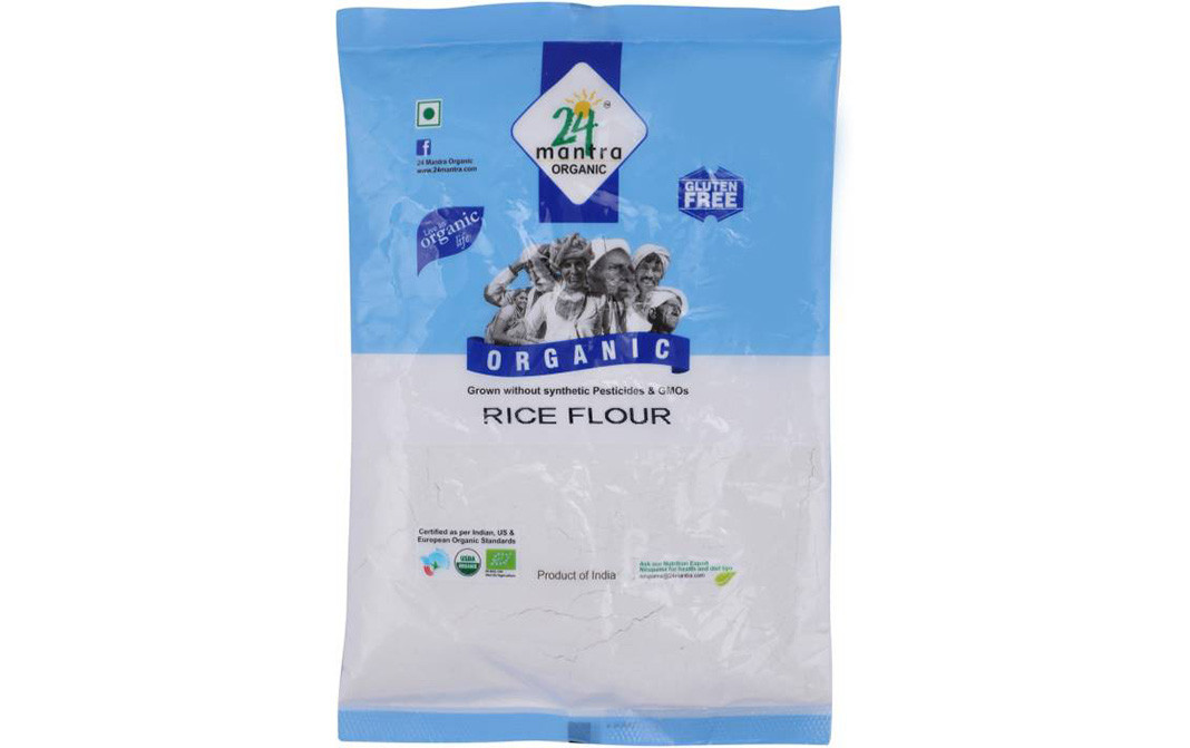 24 Mantra Organic Rice Flour    Pack  500 grams